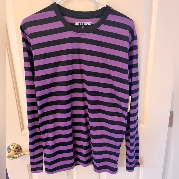 Hot Topic Tops - Hot Topic- Striped Tee -Small NWT